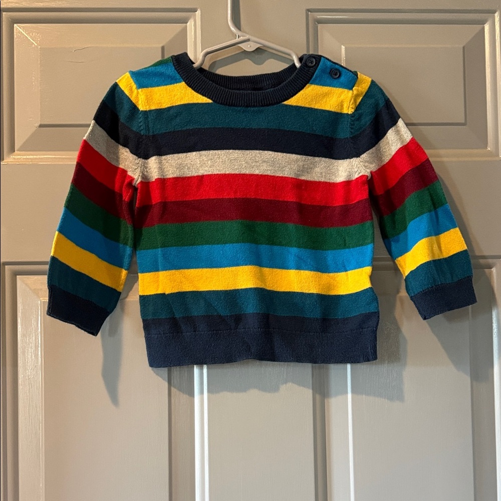 GAP Multicolor Striped Kids Sweater